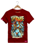 Camiseta Algodão Premium Estampa Mulher Pirata - Azevedo Encantu's