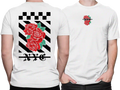 Camiseta Algodão Premium Estampa Nova York City - Azevedo Encantu's
