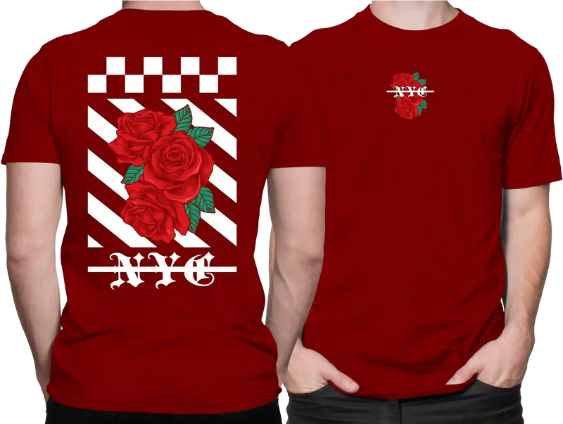 Camiseta Algodão Premium Estampa Nova York City - Azevedo Encantu's