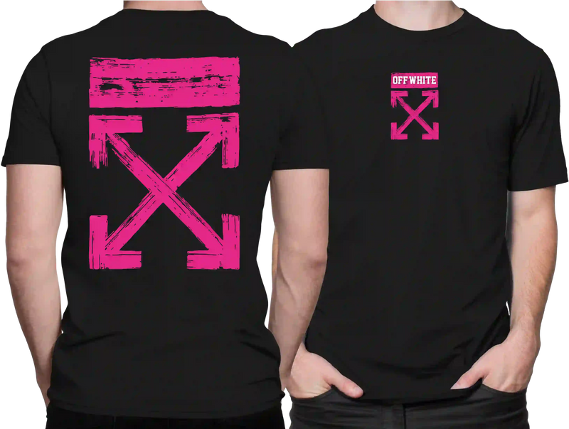 Camiseta Algodão Premium Estampa Off White - Azevedo Encantu's