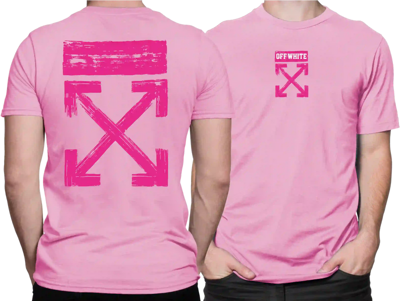 Camiseta Algodão Premium Estampa Off White - Azevedo Encantu's