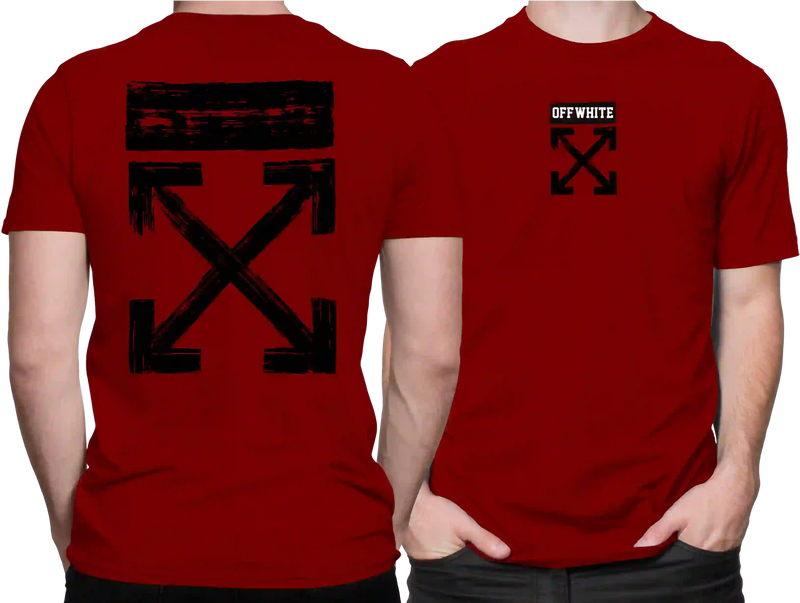 Camiseta Algodão Premium Estampa Off White - Azevedo Encantu's
