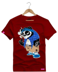 Camiseta Algodão Premium Estampa Panda Bad - Azevedo Encantu's