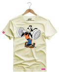 Camiseta Algodão Premium Estampa Pateta Fitness - Azevedo Encantu's