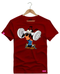 Camiseta Algodão Premium Estampa Pateta Fitness - Azevedo Encantu's