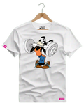 Camiseta Algodão Premium Estampa Pateta Fitness - Azevedo Encantu's