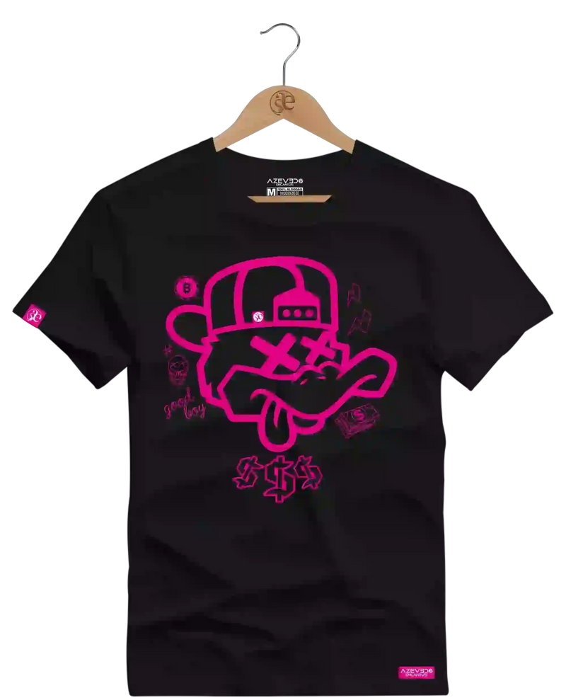Camiseta Algodão Premium Estampa Pato OFF Contorno - Azevedo Encantu's