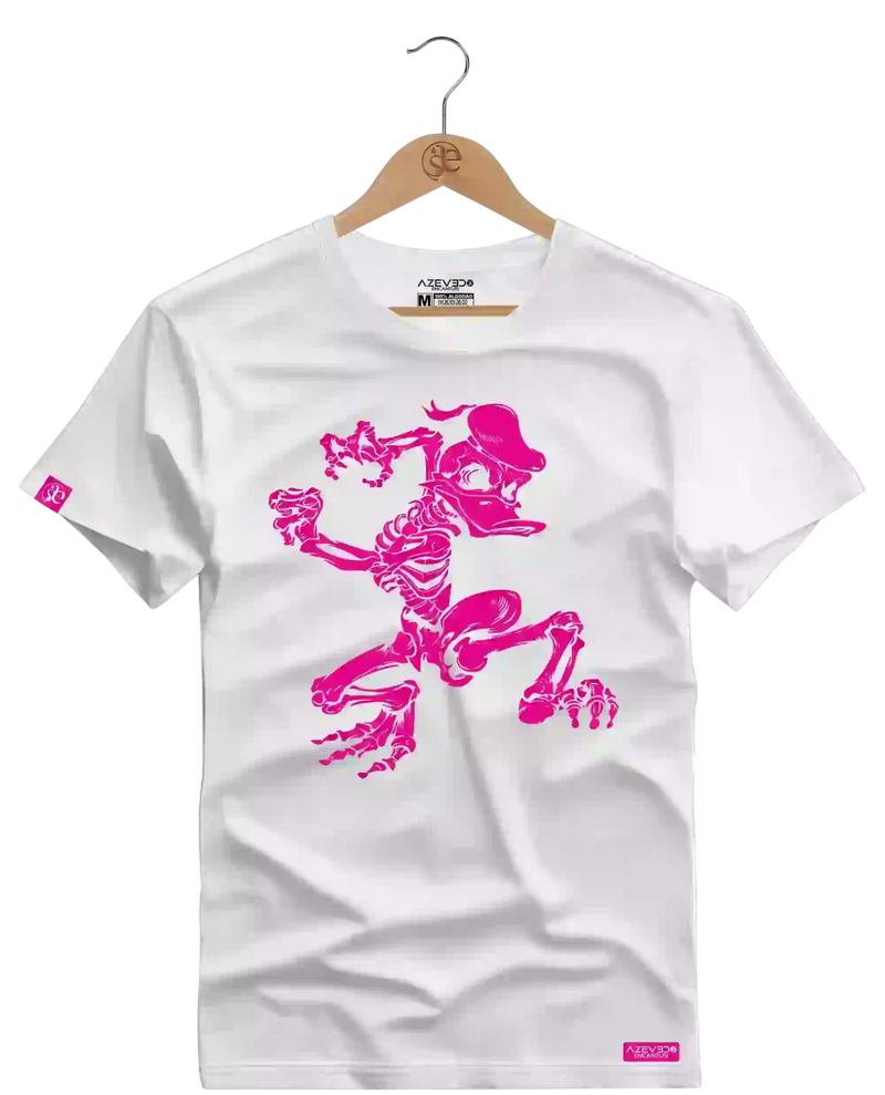 Camiseta Algodão Premium Estampa Patolino Esqueleto - Azevedo Encantu's