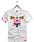Camiseta Algodão Premium Estampa Patrick Hamburger Fitness - Azevedo Encantu's