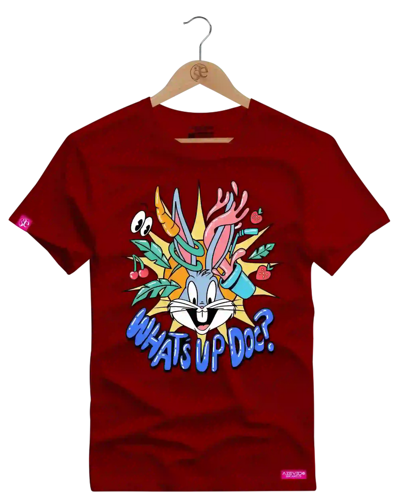 Camiseta Algodão Premium Estampa Perna Longa Milk Shake - Azevedo Encantu's