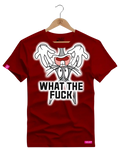 Camiseta Algodão Premium Estampa Perna Longa What The Fuck - Azevedo Encantu's