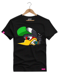 Camiseta Algodão Premium Estampa Pica Pau Charuto - Azevedo Encantu's