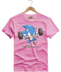 Camiseta Algodão Premium Estampa Sonic Fitness - Azevedo Encantu's