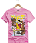 Camiseta Algodão Premium Estampa Taz Mania Bebendo - Azevedo Encantu's