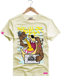 Camiseta Algodão Premium Estampa Taz Mania Bebendo - Azevedo Encantu's