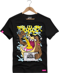 Camiseta Algodão Premium Estampa Taz Mania Bebendo - Azevedo Encantu's