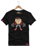 Camiseta Algodão Premium Estampa Taz Mania Fitness - Azevedo Encantu's