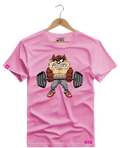 Camiseta Algodão Premium Estampa Taz Mania Fitness - Azevedo Encantu's