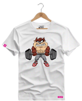Camiseta Algodão Premium Estampa Taz Mania Fitness - Azevedo Encantu's