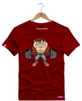 Camiseta Algodão Premium Estampa Taz Mania Fitness - Azevedo Encantu's