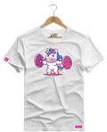 Camiseta Algodão Premium Estampa Unicornio Baby Fitness - Azevedo Encantu's