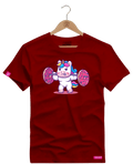 Camiseta Algodão Premium Estampa Unicornio Baby Fitness - Azevedo Encantu's