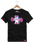 Camiseta Algodão Premium Estampa Unicornio Baby Fitness - Azevedo Encantu's