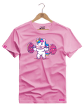 Camiseta Algodão Premium Estampa Unicornio Baby Fitness - Azevedo Encantu's