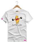 Camiseta Algodão Premium Estampa Ursinho Pooh Fitness - Azevedo Encantu's
