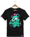 Camiseta Algodão Premium Estampa Urso Bebida - Azevedo Encantu's