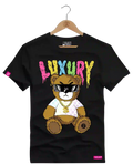 Camiseta Algodão Premium Estampa Urso Luxury - Azevedo Encantu's