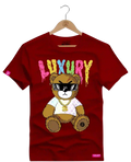 Camiseta Algodão Premium Estampa Urso Luxury - Azevedo Encantu's