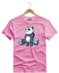 Camiseta Algodão Premium Estampa Urso Panda Fitness - Azevedo Encantu's