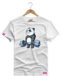 Camiseta Algodão Premium Estampa Urso Panda Fitness - Azevedo Encantu's