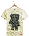 Camiseta Algodão Premium Estampa Urso Soldado - Azevedo Encantu's