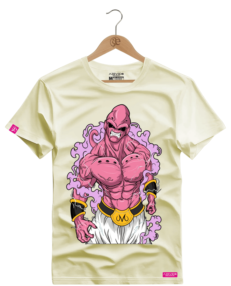 Camiseta Algodão Premium Majin Boo - Azevedo Encantu's