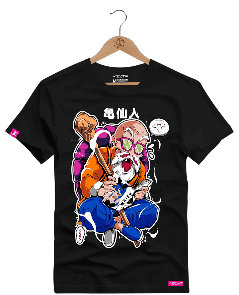 Camiseta Algodão Premium Mestre Kame - Azevedo Encantu's