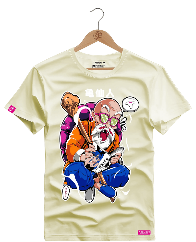 Camiseta Algodão Premium Mestre Kame - Azevedo Encantu's