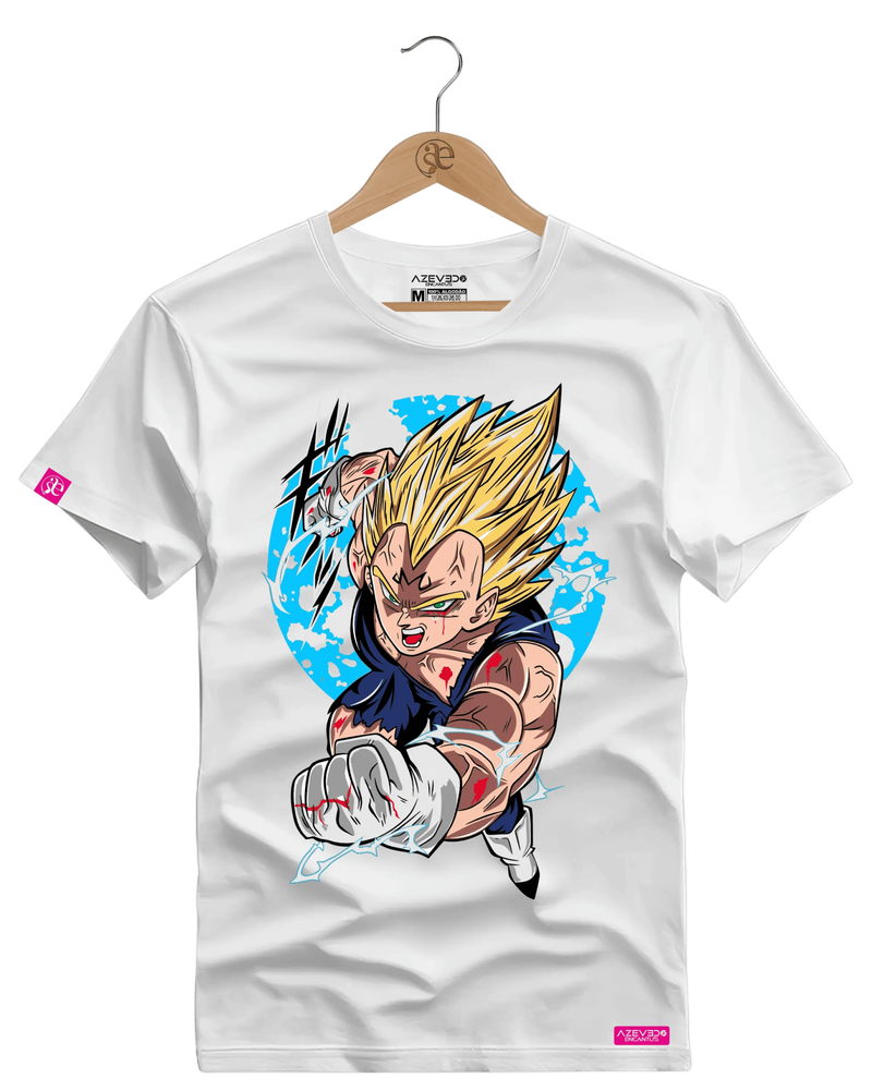 Camiseta Algodão Premium Vegeta - Azevedo Encantu's