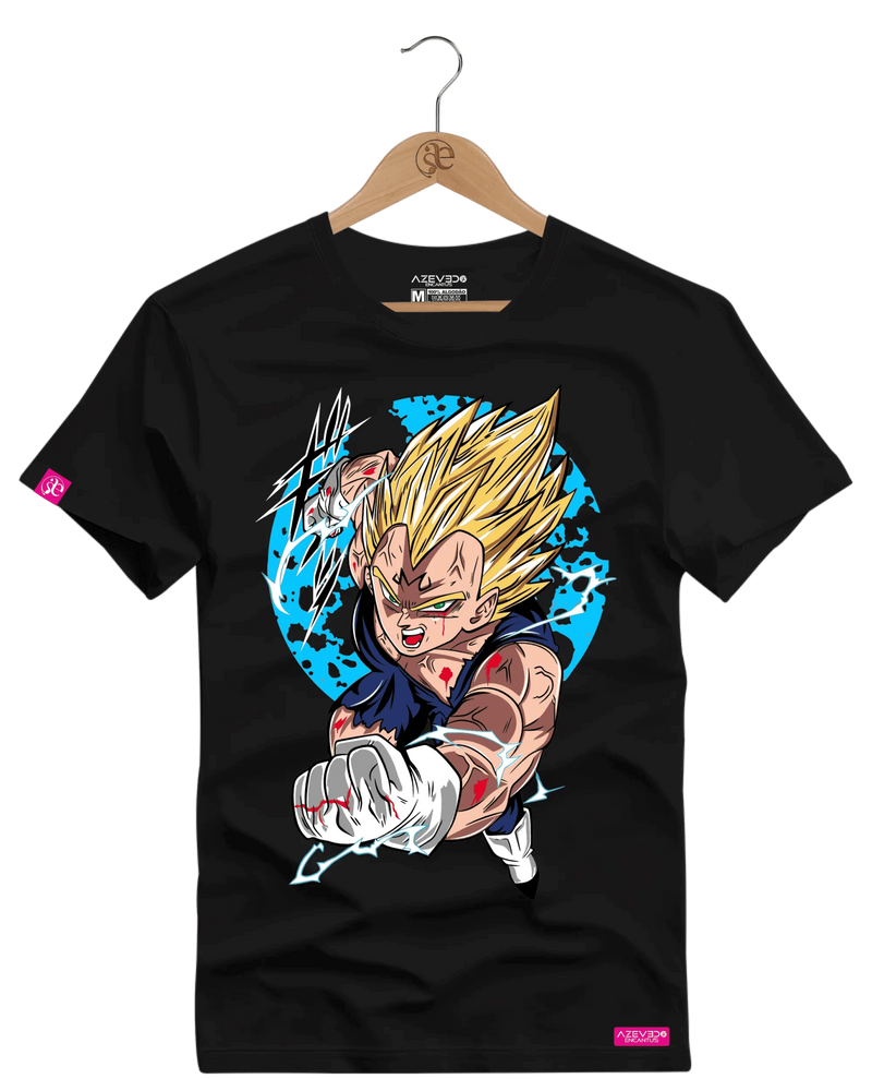 Camiseta Algodão Premium Vegeta - Azevedo Encantu's