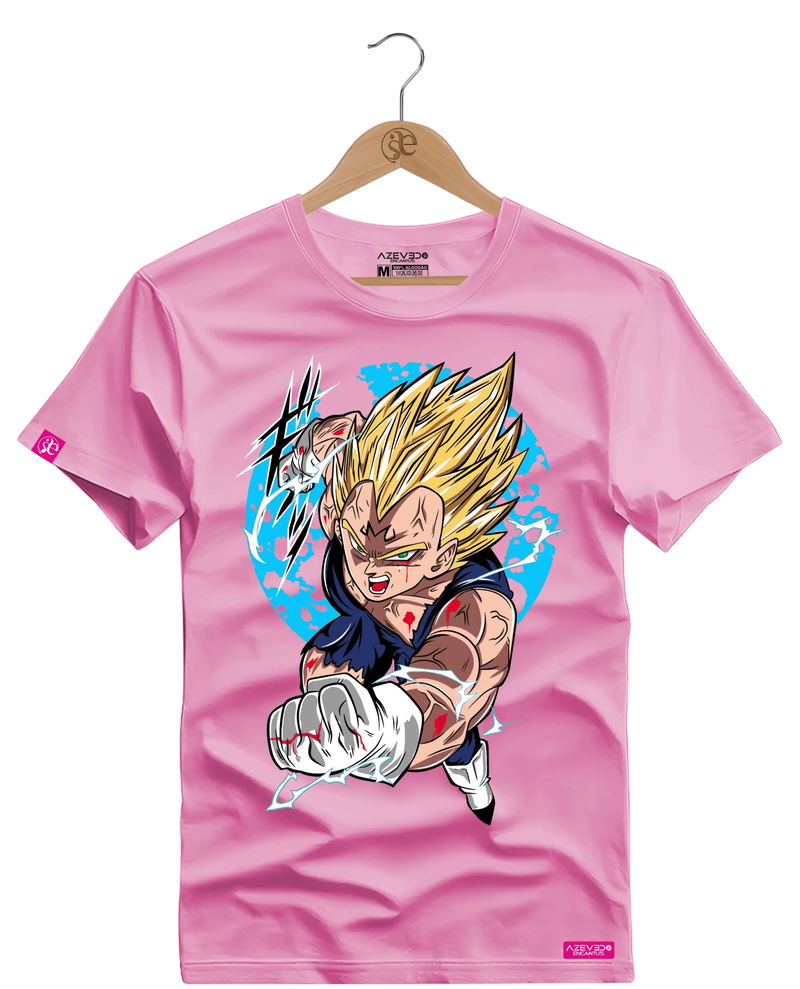 Camiseta Algodão Premium Vegeta - Azevedo Encantu's