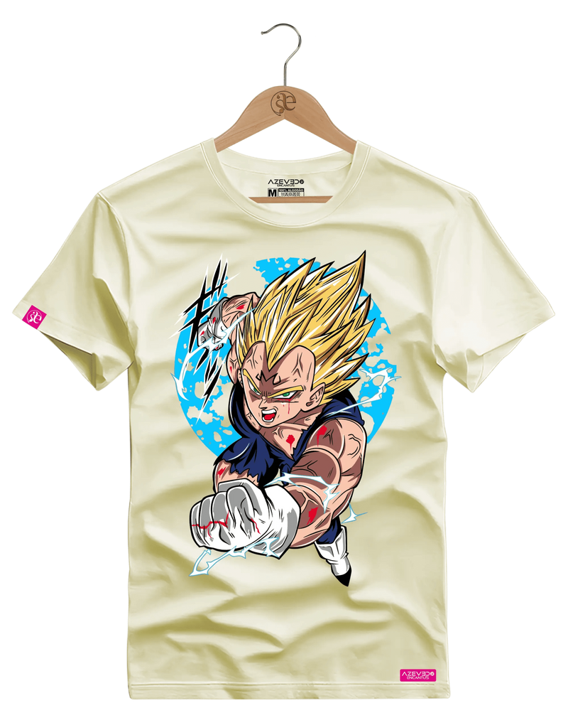 Camiseta Algodão Premium Vegeta - Azevedo Encantu's
